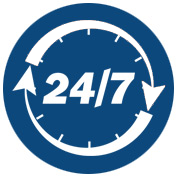 Pro 24/7 logo