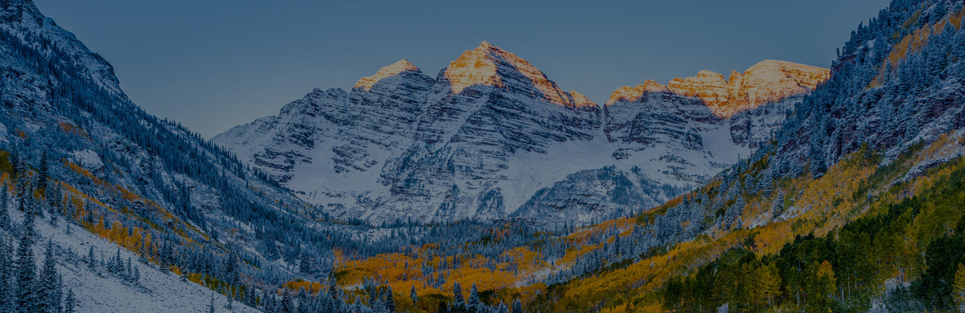 HeroImage snow covered mountains